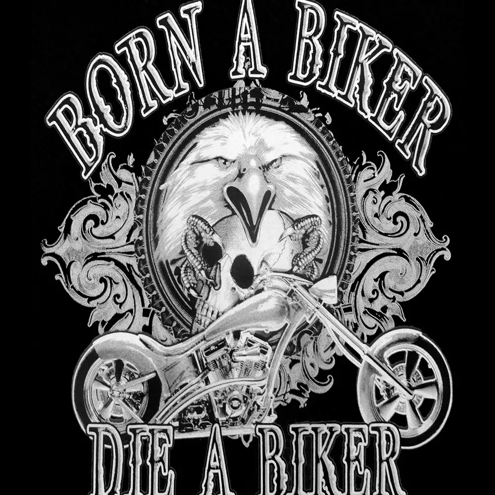 Bewild Biker Style Born To Be A Biker Mens T-shirt 14 Bewild Biker Style Born To Be A Biker Mens T-shirt