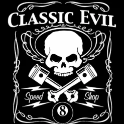Bewild Classic Evil Biker Thermal Shirt