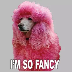 Bewild I'm So Fancy - Pink Poodle Tank Top Cool Funny & Offensive 15 Bewild I'm So Fancy - Pink Poodle Tank Top Cool Funny & Offensive