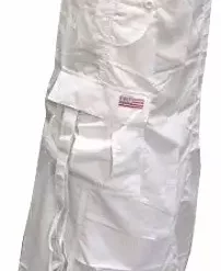 Bewild Ufo Utility Cargo Skirt (Blacklight Responsive Super White) UFO Skirts & Coveralls