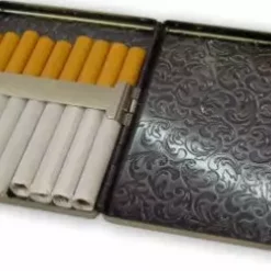 Bewild Cigarette Cases Vintage Paisley Cigarette Case (For Regular Size & 100's)