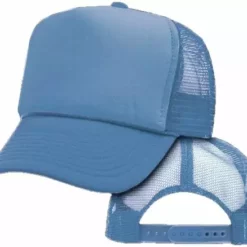 Bewild Vintage Trucker Hats - Solid Light Blue Trucker Cap
