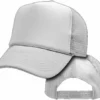 Bewild Vintage Trucker Hats - Solid White Trucker Cap