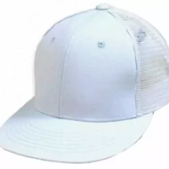Bewild Vintage Trucker Hats - Solid White Trucker Cap