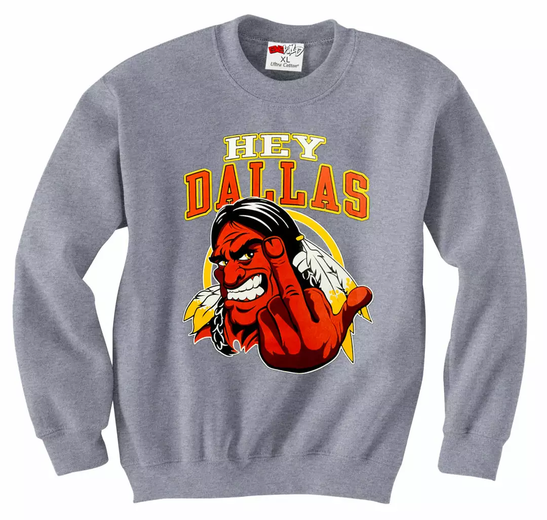 Bewild Sport Inspiration Washington Fan - Hey Dallas Adult Crewneck 6 Bewild Sport Inspiration Washington Fan - Hey Dallas Adult Crewneck