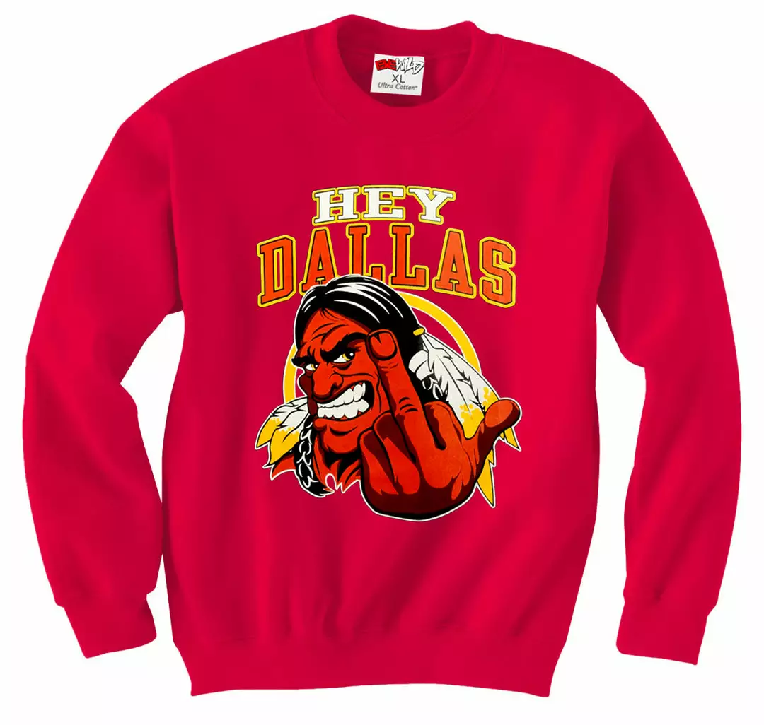 Bewild Sport Inspiration Washington Fan - Hey Dallas Adult Crewneck 7 Bewild Sport Inspiration Washington Fan - Hey Dallas Adult Crewneck