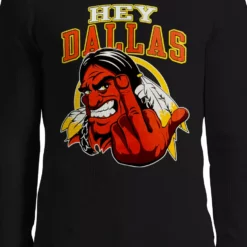 Bewild Sport Inspiration Washington Fan - Hey Dallas Thermal Long Sleeve Shirt