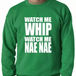 Bewild Watch Me Whip Adult Crewneck
