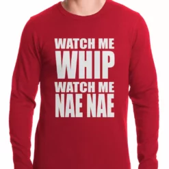 Bewild Watch Me Whip Thermal Shirt Hip-Hop Inspired Clothing