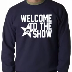Bewild Sport Inspiration Welcome To The Show Watt Houston Adult Crewneck