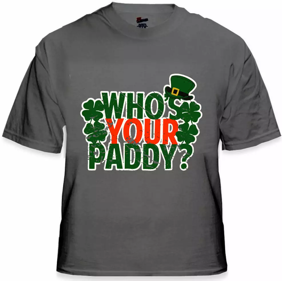 Bewild Men's T-Shirts Who's Your Paddy? Men's T-Shirt 6 Bewild Men's T-Shirts Who's Your Paddy? Men's T-Shirt