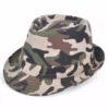 Bewild Woodland Camouflage Fedora Hat Buckets & Fedoras