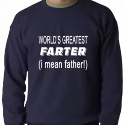 Bewild Worlds Greatest Farter Adult Crewneck