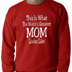 Bewild Worlds Greatest Mother Adult Crewneck
