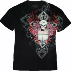 Bewild Xzavier "AXR Crest" T-Shirt (Black) - X-Large