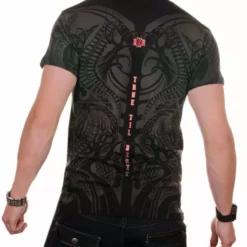 Bewild Xzavier Body Tattoo Men's T-Shirt (Black)