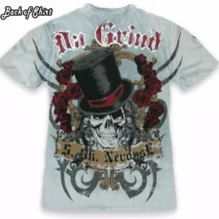 Bewild Xzavier Da Grind "Slash" T-Shirt (White/Grey) 11 Bewild Xzavier Da Grind