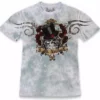 Bewild Xzavier Da Grind "Slash" T-Shirt (White/Grey)