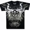 Bewild Xzavier Death Men's T-Shirt (Black) 1 Bewild Xzavier Death Men's T-Shirt (Black)