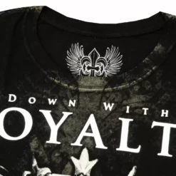Bewild Xzavier "Down With Royalty" Men's T-Shirt (Black) 17 Bewild Xzavier