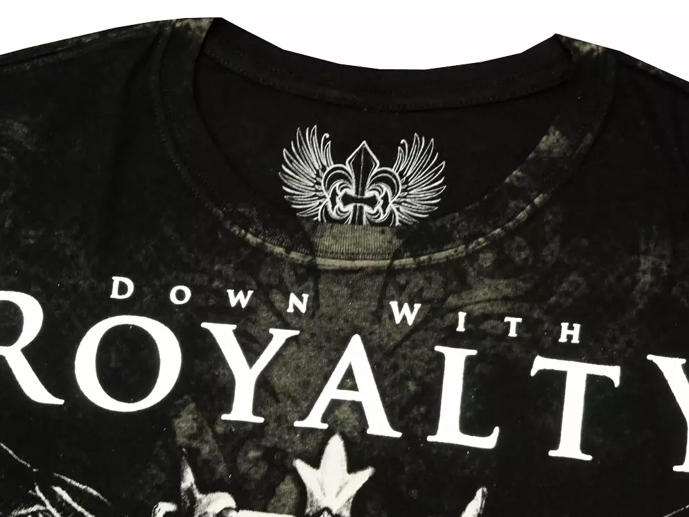 Bewild Xzavier "Down With Royalty" Men's T-Shirt (Black) 8 Bewild Xzavier "Down With Royalty" Men's T-Shirt (Black)