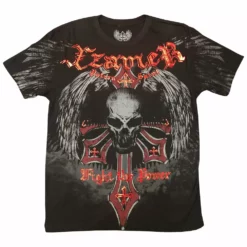 Bewild Xzavier Fight The Power Mens T-shirt 6 Bewild Xzavier Fight The Power Mens T-shirt