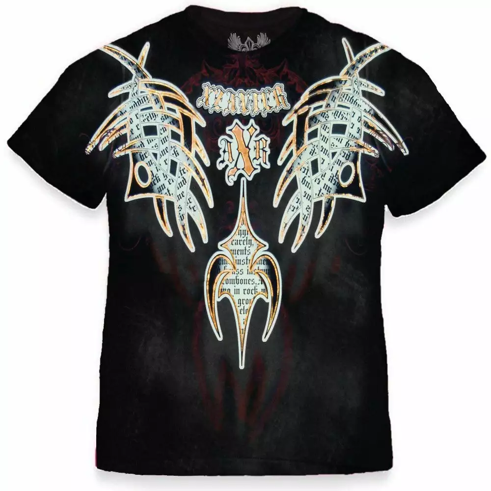 Bewild Xzavier "Gilded Tribal" T-Shirt (Black) 4 Bewild Xzavier "Gilded Tribal" T-Shirt (Black)
