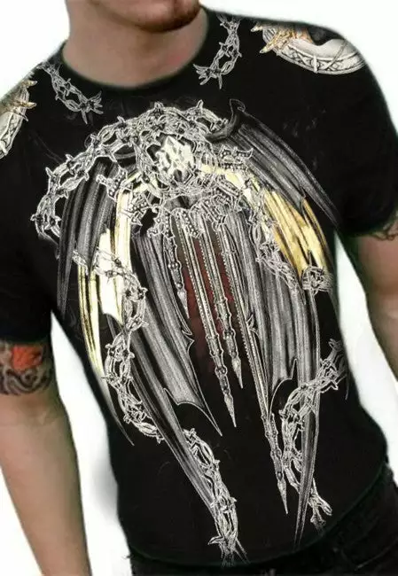 Bewild Xzavier "Iron Protector" Couture T-Shirt (Black) 3 Bewild Xzavier "Iron Protector" Couture T-Shirt (Black)