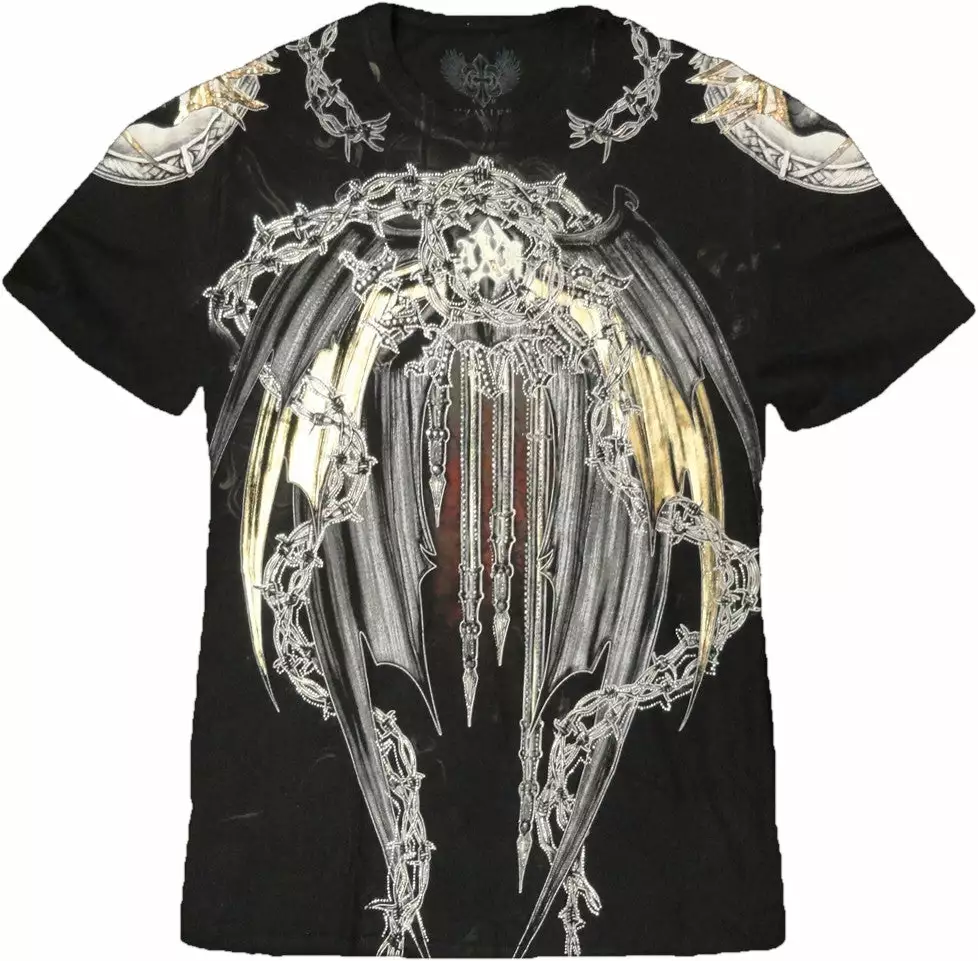 Bewild Xzavier "Iron Protector" Couture T-Shirt (Black) 4 Bewild Xzavier "Iron Protector" Couture T-Shirt (Black)