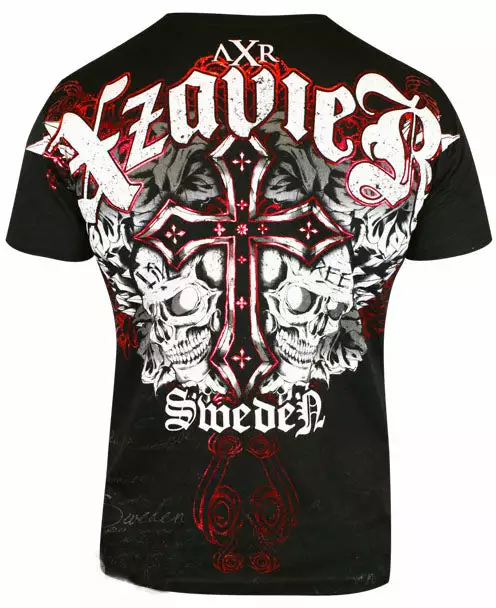 Bewild Xzavier Live Free Men's T-Shirt (Black) -X-Large 5 Bewild Xzavier Live Free Men's T-Shirt (Black) -X-Large