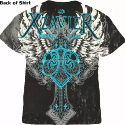 Bewild Xzavier "Nobel Winged Cross" T-Shirt (Black)