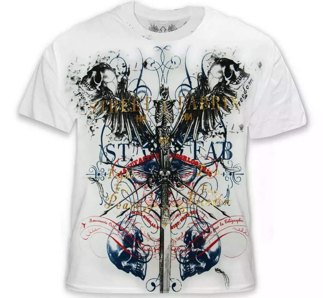 Bewild Xzavier SFX "Peace & Freedom" T-Shirt 4 Bewild Xzavier SFX "Peace & Freedom" T-Shirt