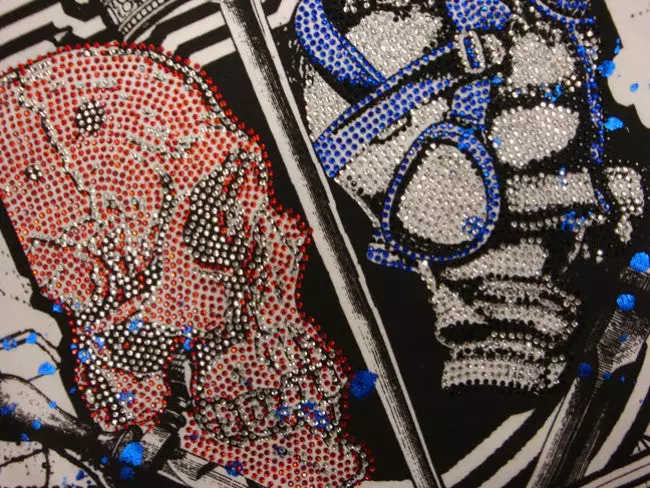 Bewild Xzavier SFX "Truce Couture" The Never Ending Battle Rhinestone T-Shirt 6 Bewild Xzavier SFX "Truce Couture" The Never Ending Battle Rhinestone T-Shirt