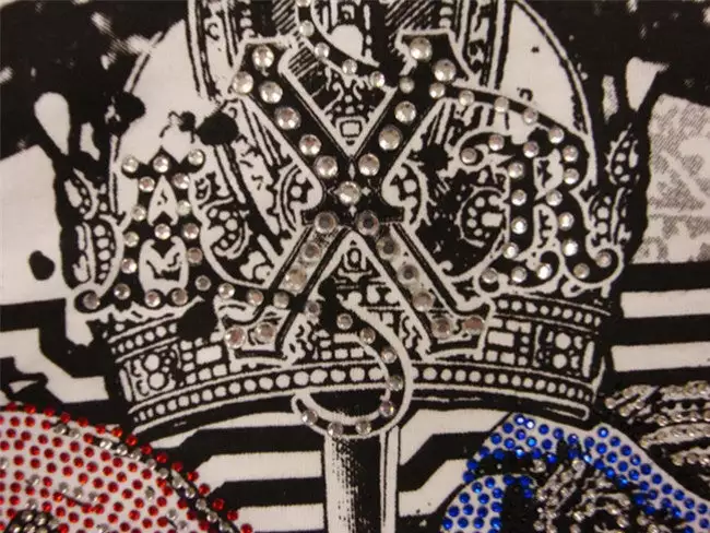 Bewild Xzavier SFX "Truce Couture" The Never Ending Battle Rhinestone T-Shirt 7 Bewild Xzavier SFX "Truce Couture" The Never Ending Battle Rhinestone T-Shirt