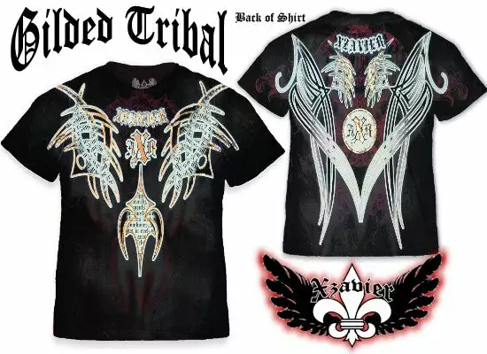 Bewild Xzavier "Gilded Tribal" T-Shirt (Black) 13 Bewild Xzavier "Gilded Tribal" T-Shirt (Black)