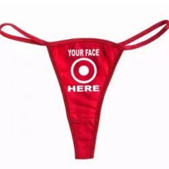 Bewild Your Face Here Thong Thongs