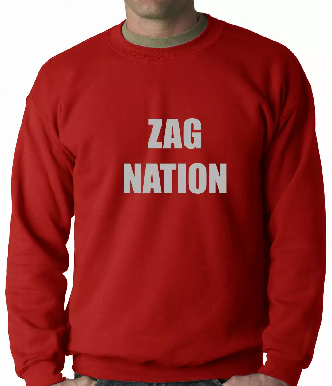 Bewild Zag Nation Adult Crewneck Sport Inspiration 6 Bewild Zag Nation Adult Crewneck Sport Inspiration