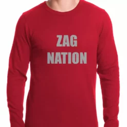 Bewild Zag Nation Thermal Shirt Sport Inspiration